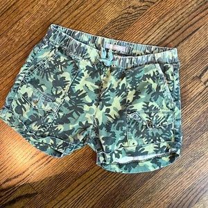 Tractr Camo Shorts Big Girls Size 10